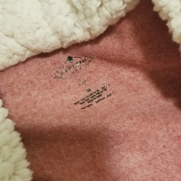 St. John's Bay Active Coral Sweater - Picture 5 of 6